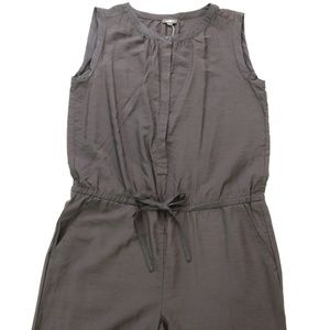 LOFT Women's Romper Sleeveless Black Jumpsuit